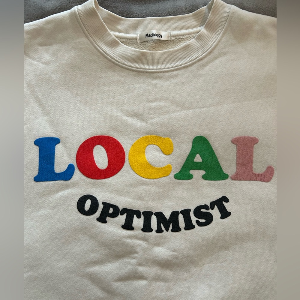 Madhappy Multicolor Local Optimist Crewneck